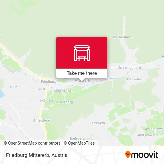 Friedburg Mittererb map