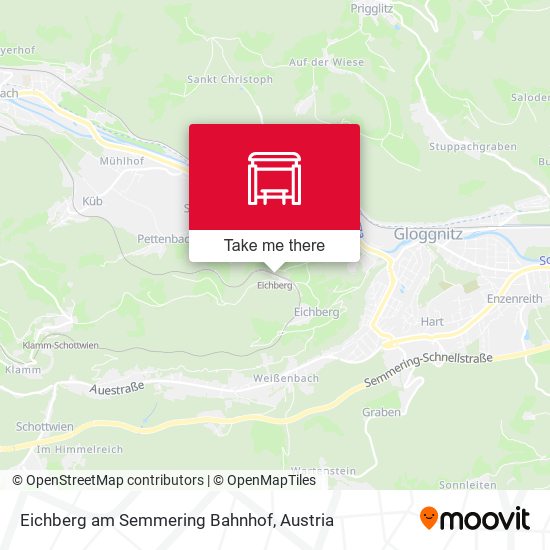 Eichberg am Semmering Bahnhof map
