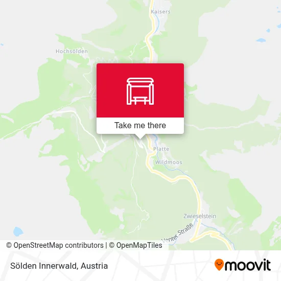 Sölden Innerwald map