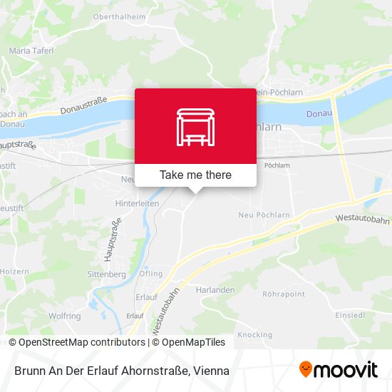 Brunn An Der Erlauf Ahornstraße map