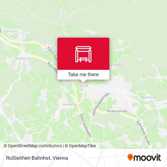 Roßleithen Bahnhst map