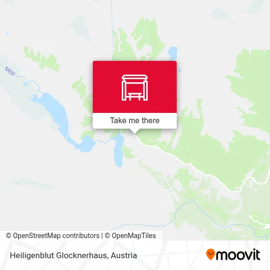 Heiligenblut Glocknerhaus map