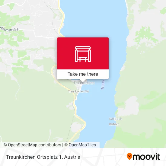 Traunkirchen Ortsplatz 1 map