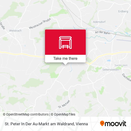 St. Peter In Der Au-Markt am Waldrand map