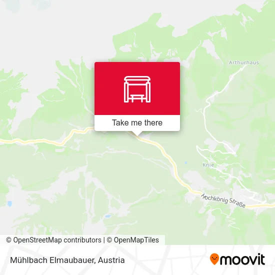 Mühlbach Elmaubauer map