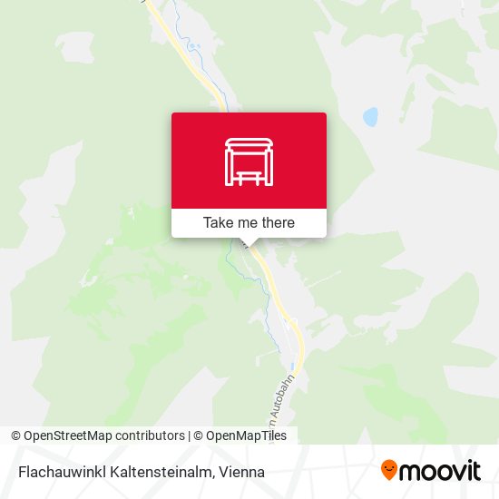 Flachauwinkl Kaltensteinalm map