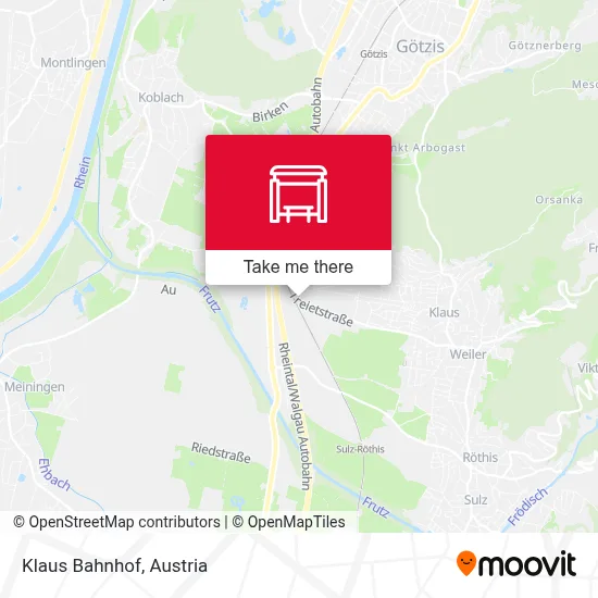 Klaus Bahnhof map