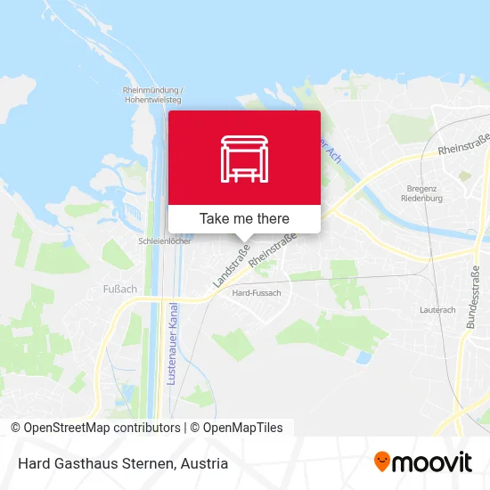 Hard Gasthaus Sternen map