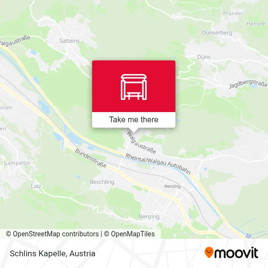 Schlins Kapelle map