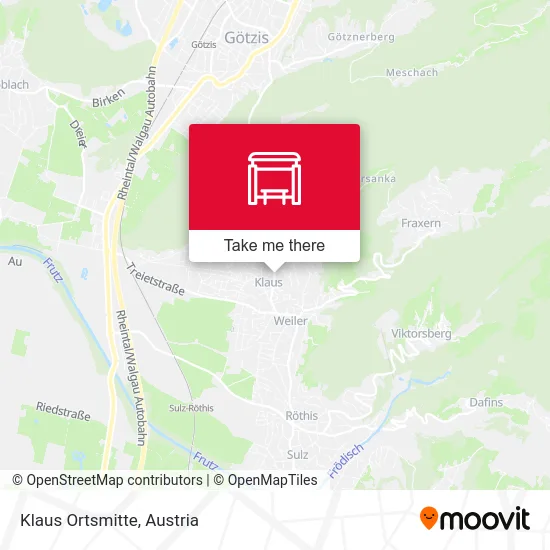 Klaus Ortsmitte map