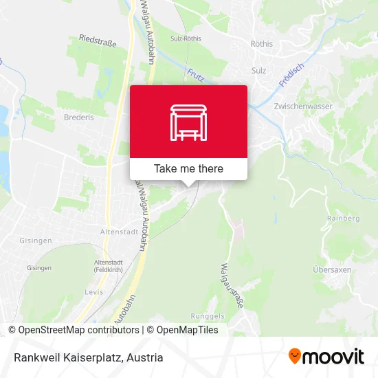 Rankweil Kaiserplatz map