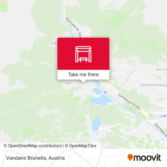 Vandans Brunella map