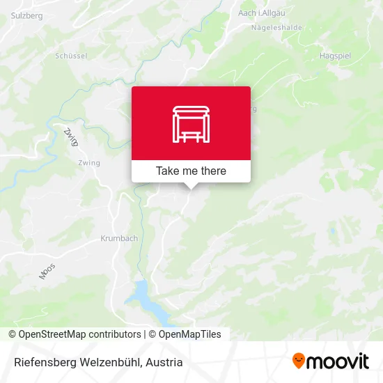 Riefensberg Welzenbühl map