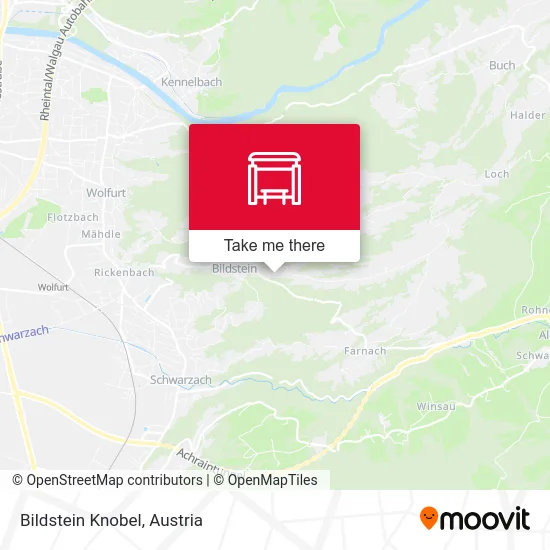 Bildstein Knobel map