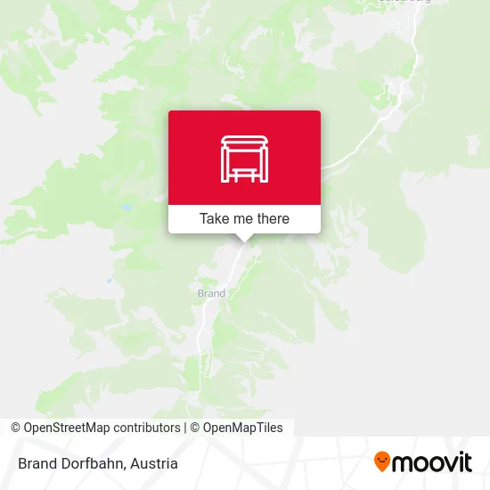 Brand Dorfbahn map