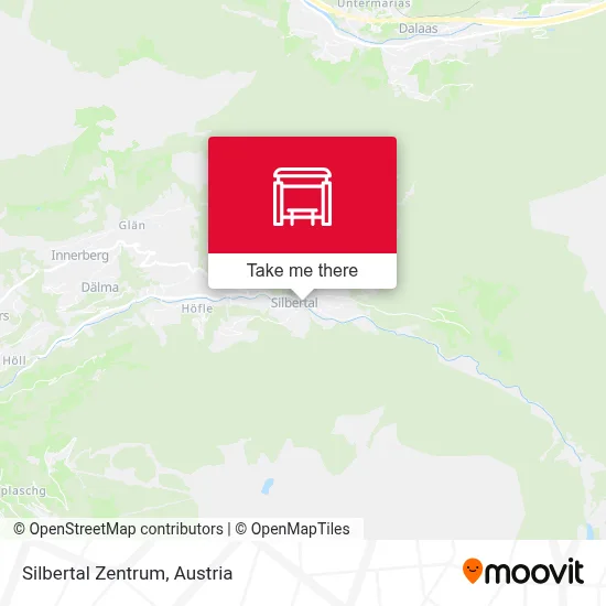 Silbertal Zentrum map