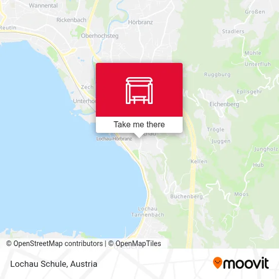 Lochau Schule map