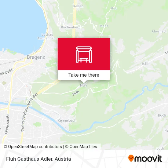 Fluh Gasthaus Adler map