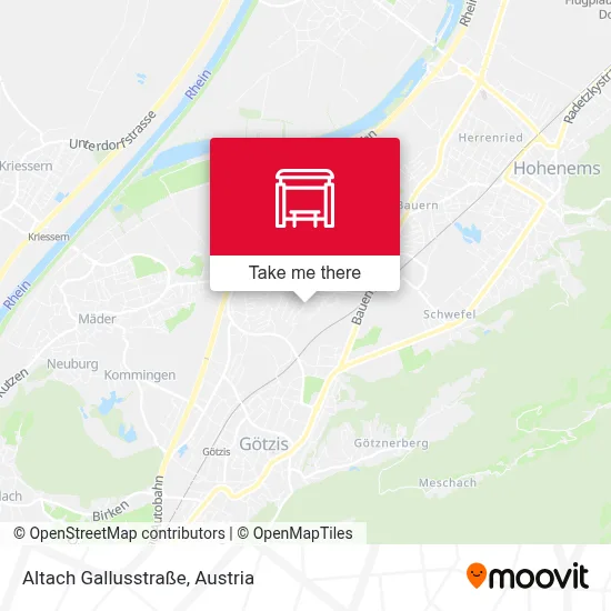 Altach Gallusstraße map