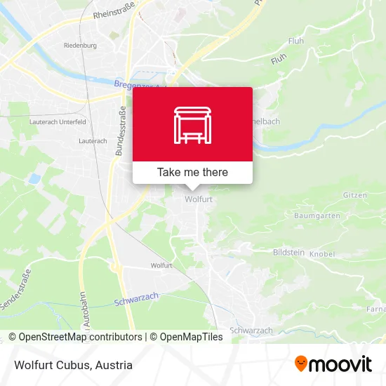 Wolfurt Cubus map
