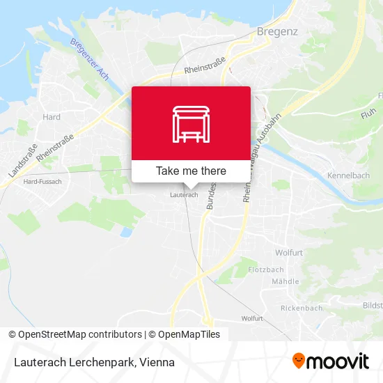 Lauterach Lerchenpark map