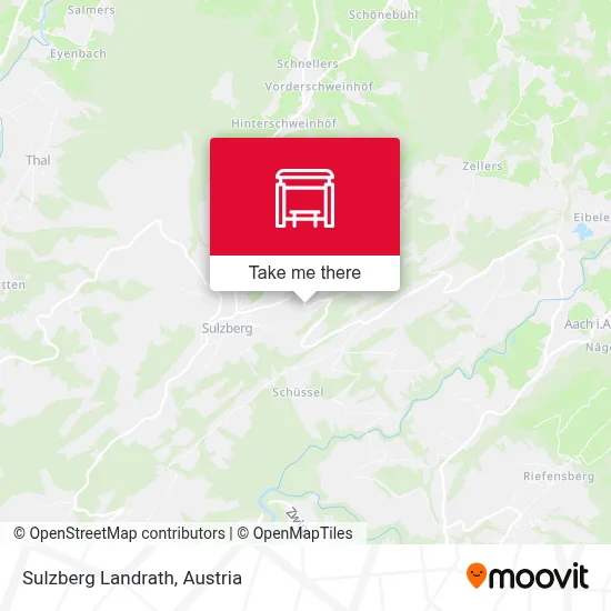 Sulzberg Landrath map