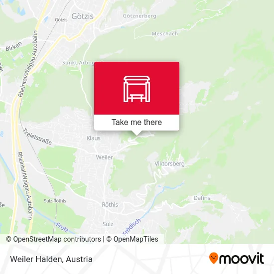 Weiler Halden map