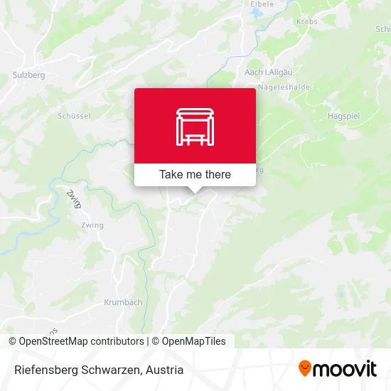 Riefensberg Schwarzen map