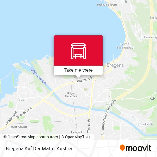 Bregenz Auf Der Matte map