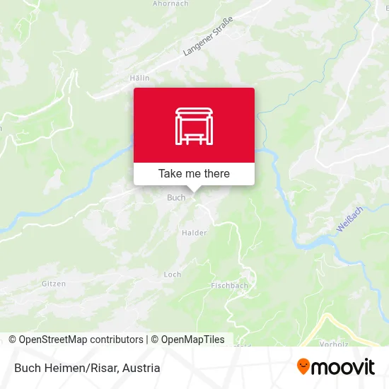 Buch Heimen/Risar map