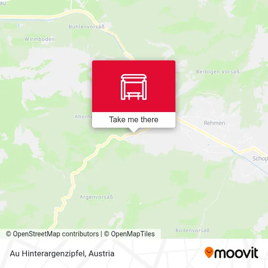 Au Hinterargenzipfel map
