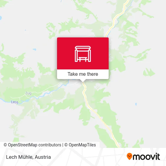 Lech Mühle map