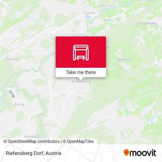 Riefensberg Dorf map