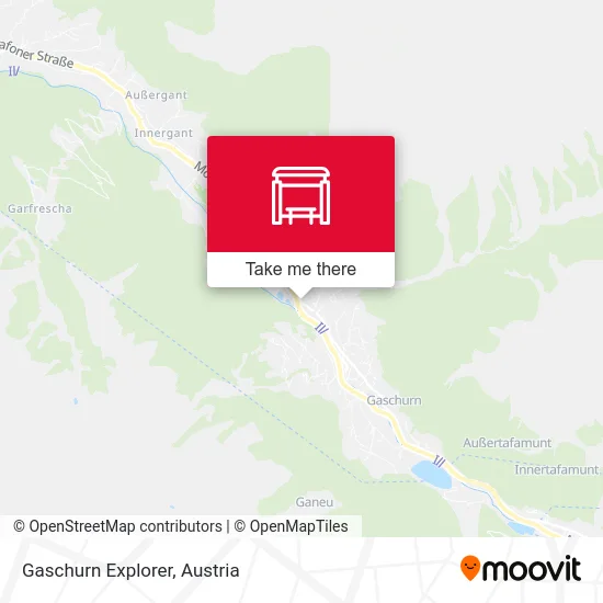 Gaschurn Explorer map