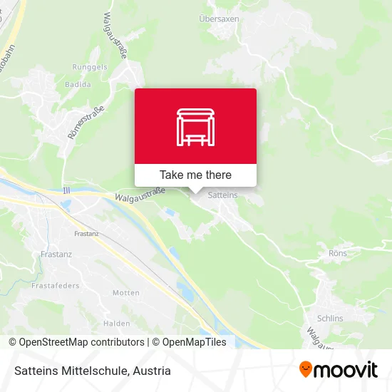 Satteins Mittelschule map