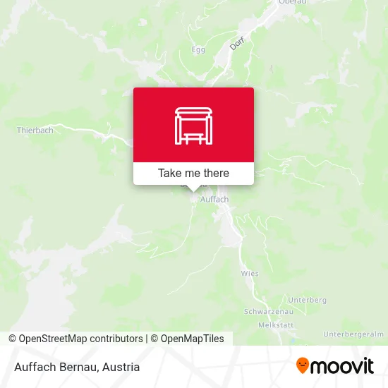 Auffach Bernau map