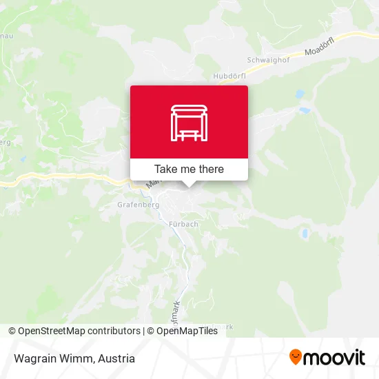 Wagrain Wimm map