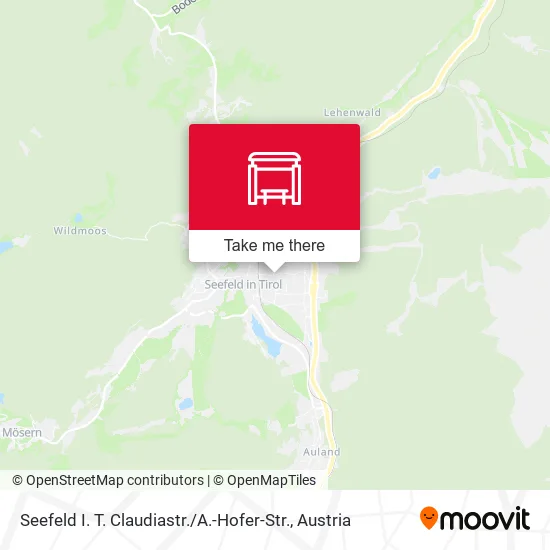 Seefeld I. T. Claudiastr. / A.-Hofer-Str. map