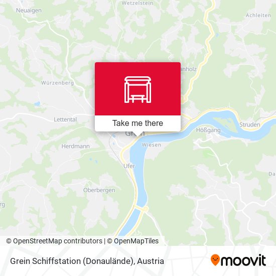 Grein Schiffstation (Donaulände) map