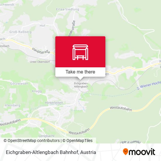 Eichgraben-Altlengbach Bahnhof map