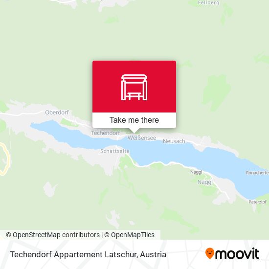 Techendorf Appartement Latschur map