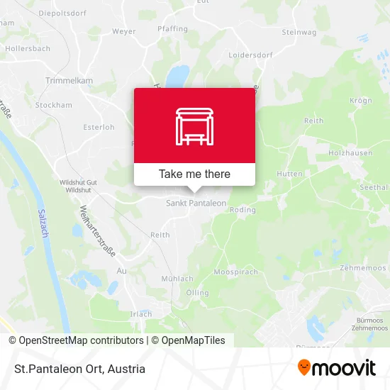 St.Pantaleon Ort map