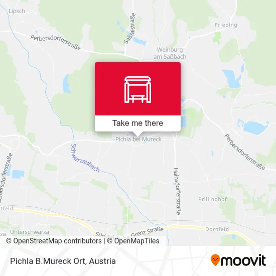 Pichla B.Mureck Ort map