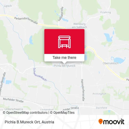 Pichla B.Mureck Ort map