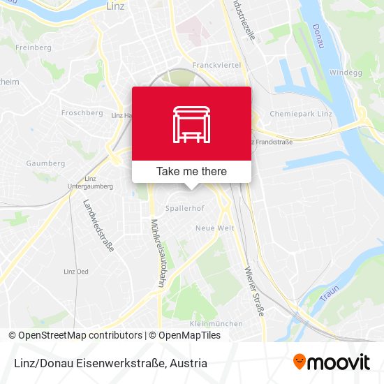 Linz/Donau Eisenwerkstraße map
