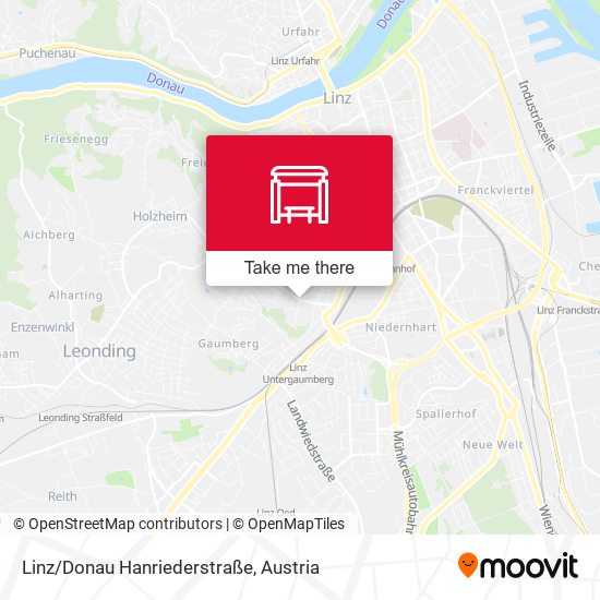 Linz/Donau Hanriederstraße map