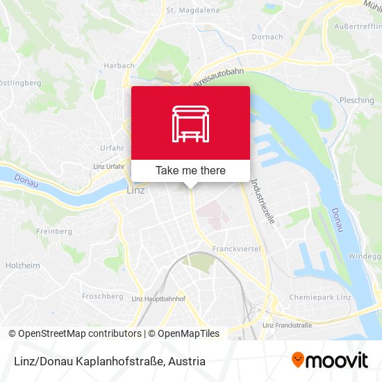 Linz/Donau Kaplanhofstraße map