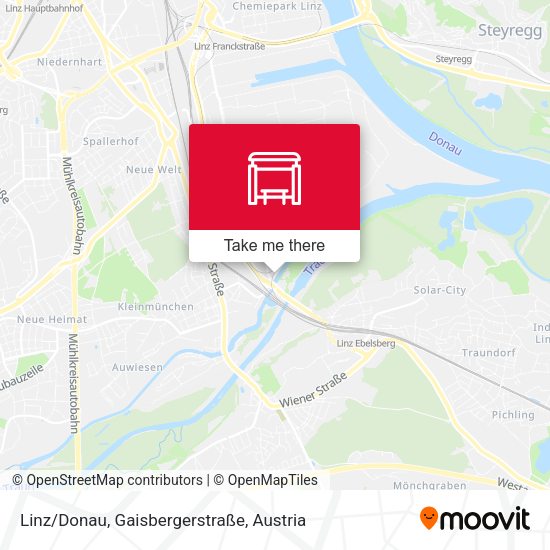 Linz/Donau, Gaisbergerstraße map