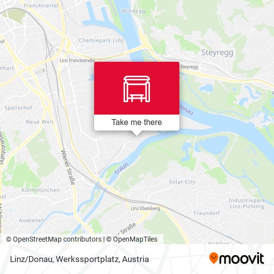 Linz/Donau, Werkssportplatz map