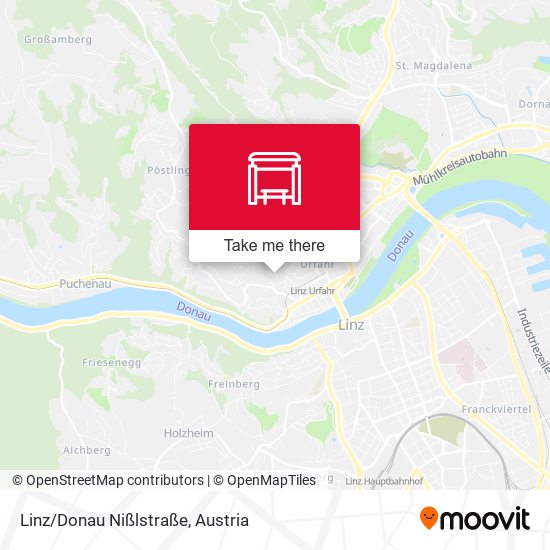 Linz/Donau Nißlstraße map